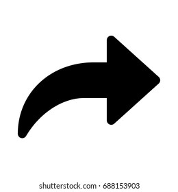 forward email arrow