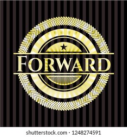 Forward golden badge