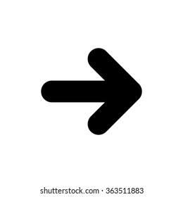Forward icon . Arrow icon . Vector illustration