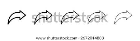 Forward icon filled flat sign concept for web design.