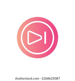 icono de reenvío aislado y fondo transparente