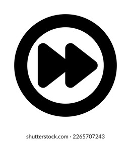 forward icon or logo isolated sign symbol vector illustration - high quality black style vector icons