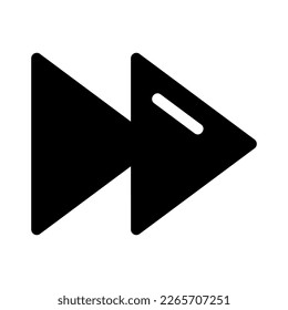 forward icon or logo isolated sign symbol vector illustration - high quality black style vector icons