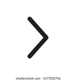 Forward icon on white background