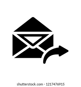 Forward icon. Trendy Forward logo concept on white background from User Interface and Web Navigation collection. Suitable for use on web apps, mobile apps and print media.