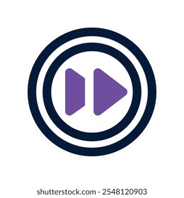Icono de Vector de doble tono para su Sitio web, móvil, presentación y diseño de logotipo.