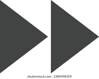 Forward icon vector image. Suitable for mobile application web application and print media.
