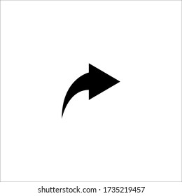 Forward icon vector.Next symbol.Arrow right direction illustration