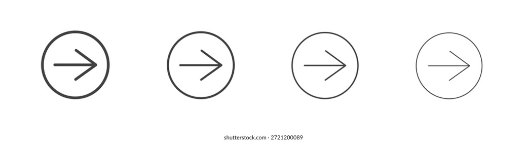Ícones de encaminhamento para design gráfico e Web.