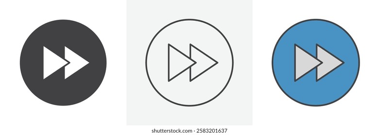 Forward icons pack for website designs