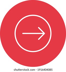 Forward, increase, step up Icon vector image. Can be used for phone and tablet. Suitable for mobile apps, web apps and print media.