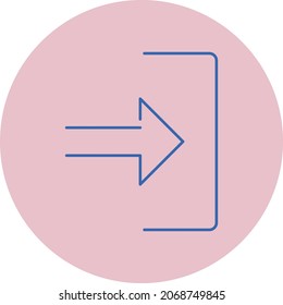 Forward Isolated Vector icon which can easily modify or edit

