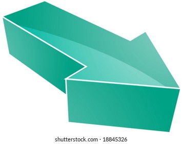 Forward moving arrows pointing right, design illustration
