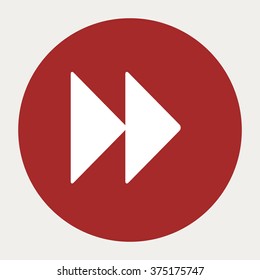 Forward navigation button.Vector illustration.