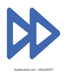 forward, previous icon, vector graphics