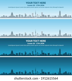 Foshan Skyline Profile Event Banner