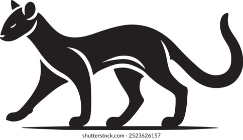 Silhueta De Vetor De Fossa, Ilustração De Fossa, Arte De Fossa, Arte De Linha Desenhada À Mão