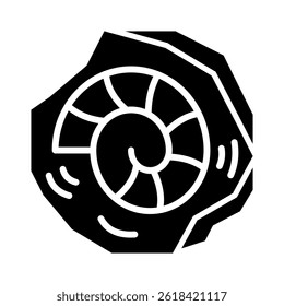 Fossil Icon Element For Design