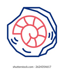 Fossil Icon Element For Design