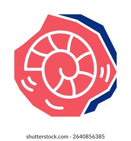 Fossil Icon Element For Design