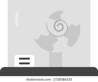 Fossil Line vector Icon Design