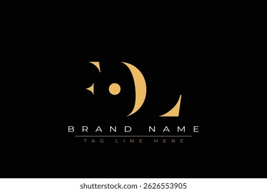 FOT abstract letter logo design. This logo is designed by three abstract letters.