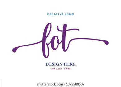 FOT lettering logo is simple, easy to understand and authoritative