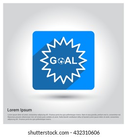 Fotball goal icon