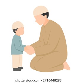 Ilustração Plana Do Pé E Da Criança