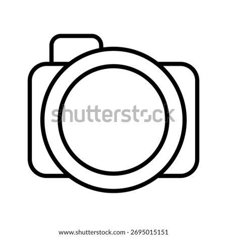 Foto camera icon vector. photo illustration sign. focus symbol. cam logo or mark.