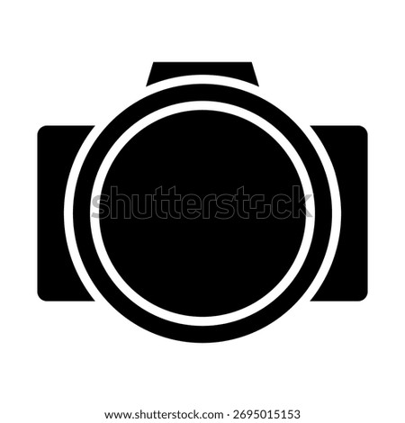 Foto camera icon vector. photo illustration sign. focus symbol. cam logo or mark.