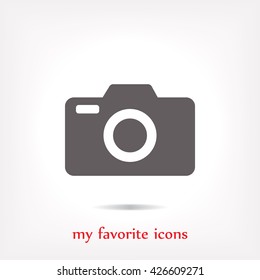 foto camera vector icon