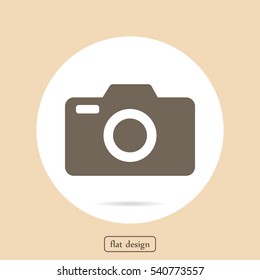 foto camera vector icon