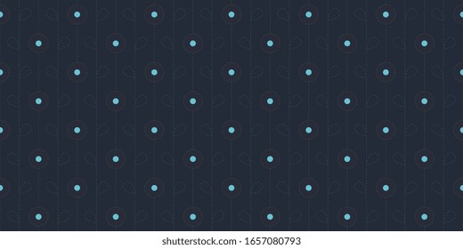 Foulard all over print micro stitch embroidery fill pattern. Foliage silhouette simple geometric flowers motif. Hatching cover vertical pin stripes background. Doodle style minimal graphical texture.