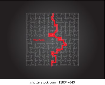 Found my way in Maze