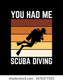 if found on land please throw it back into the ocean. Scuba Diving Vintage T Shirt Design