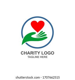 People Care Logo Charity Family Logo Stock Vector (Royalty Free) 565614679