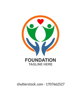 Foundation and charity logo design