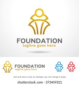 Foundation Logo Design Template 