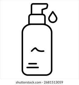 Foundation Outline Icon Illustration Vector