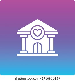 Icono de Vector de la fundación. Se puede utilizar para aplicaciones de impresión, móviles y de Web.
