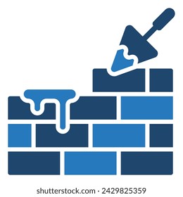 Foundation Work icon line vector illustration