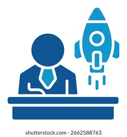 Elemento De Ícone De Fundador Para Design