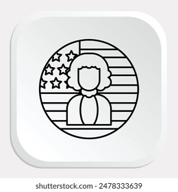 Founding Father Icons: Commemorate Visionary Leaders with Dynamic Graphics