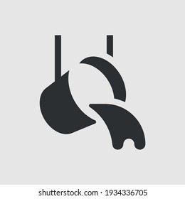 Foundry Or Metal Industry. Simple Vector Icon