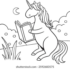  Fountain Coloring Page for Kids