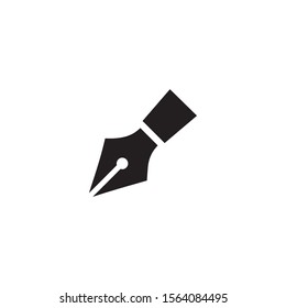 fountain design pen icon- vector
