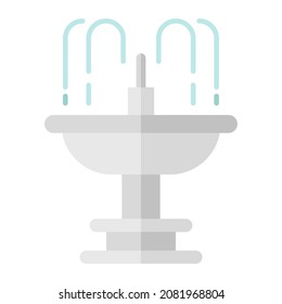 ilustración del vector de clipart plana de la fuente