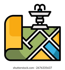 Founty-Symbol-Element für Design