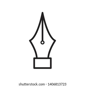 Fountain icon vector flat style 